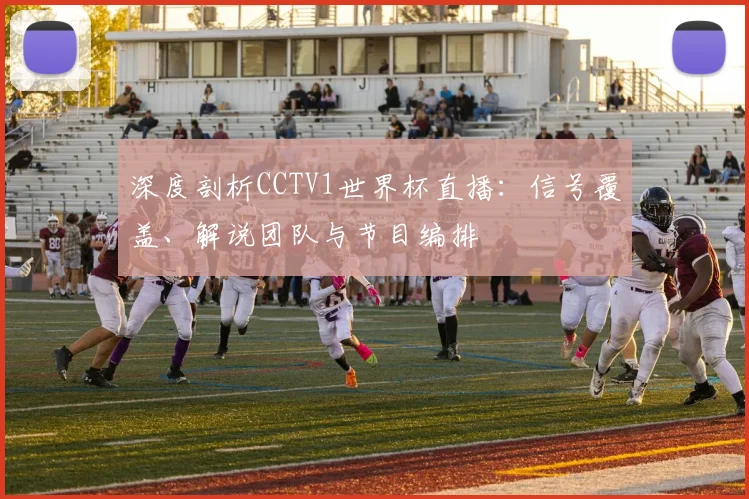 深度剖析CCTV1世界杯直播：信号覆盖、解说团队与节目编排
