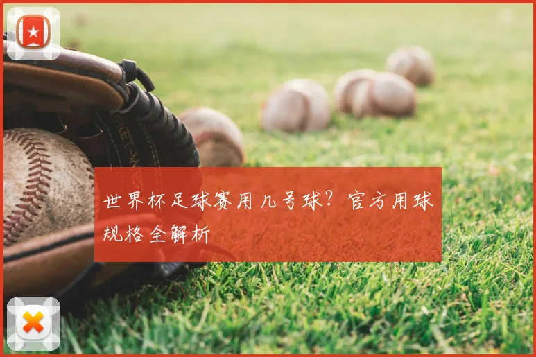 世界杯足球赛用几号球？官方用球规格全解析